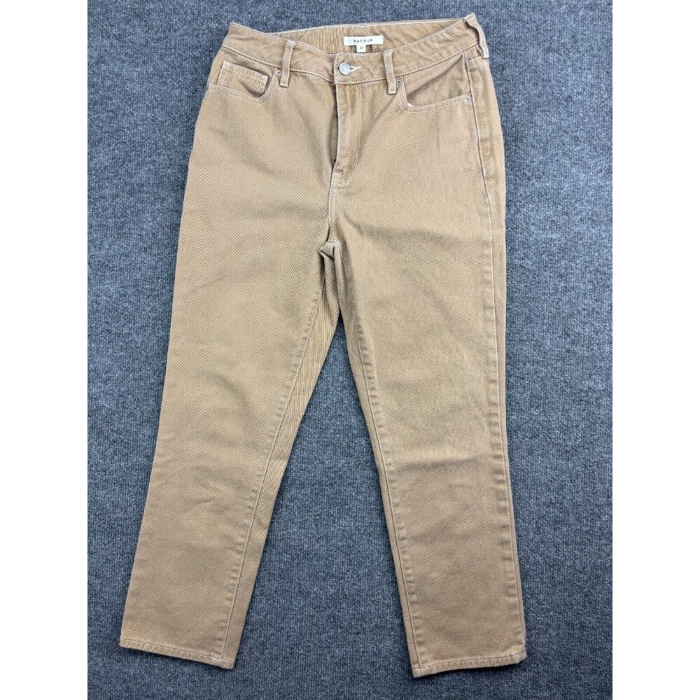 Pac Sun‎ High Rise Jeans Women's 27 Brown Denim Straight Leg